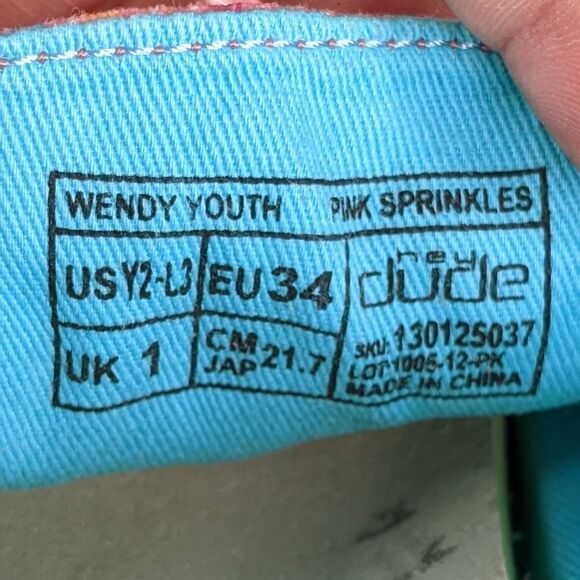 Hey Dude Wendy Youth Casual Shoes Slip-On Loafers - Picture 8 of 9